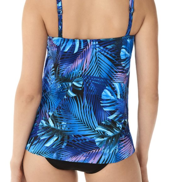 Miraclesuit Royal Palms Mirage Tankini Top - Picture 3 of 6
